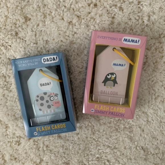 Other - NWT! Flash cards- Jimmy Fallon Mama/Dada